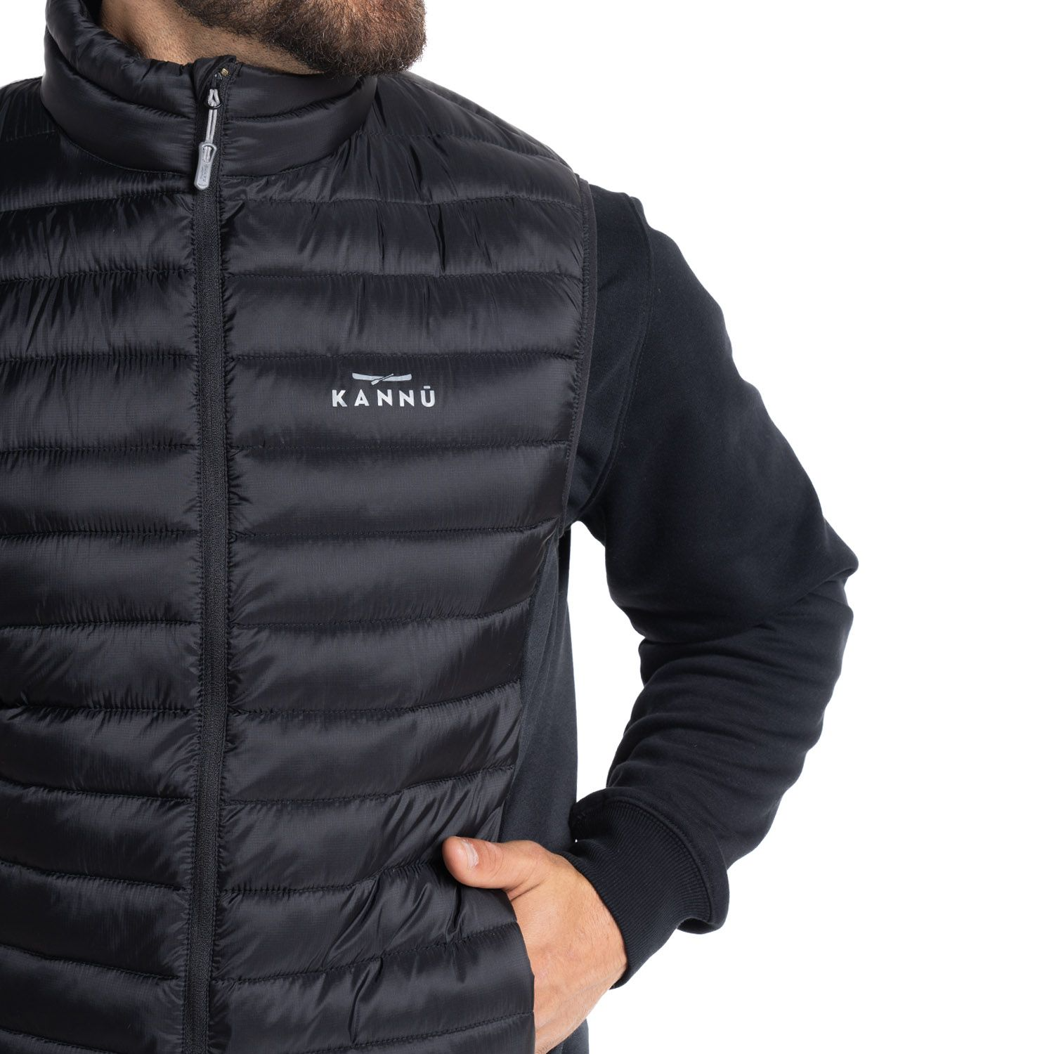 PARKA KANNU VEST RAHUE HOMBRE NEGRO