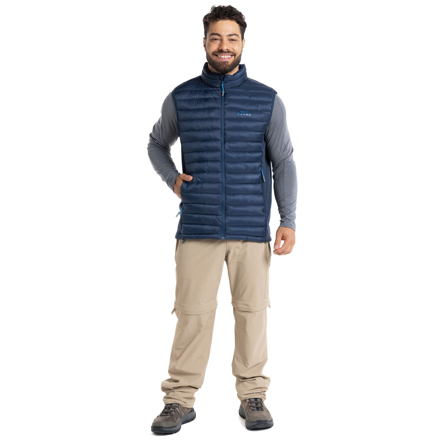 PARKA KANNU VEST RAHUE HOMBRE AZUL
