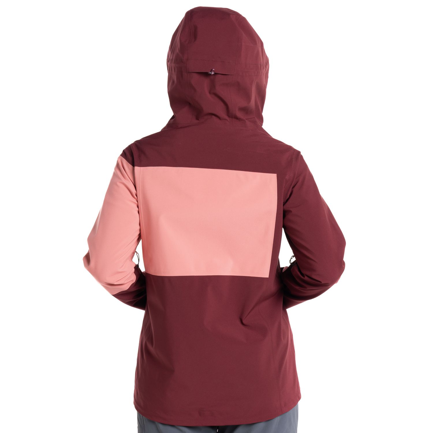 CHAQUETA KANNU IMPERMEABLE VENTISQUERO MUJER BURDEO