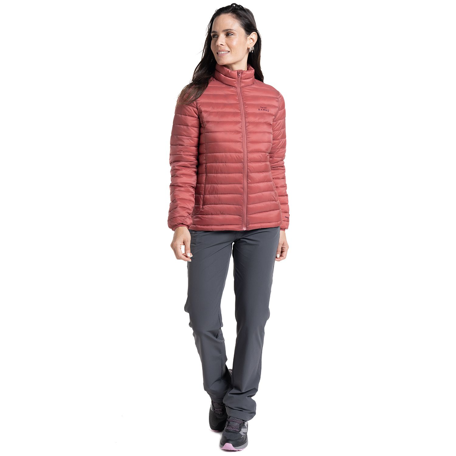 PARKA TÉRMICA KANNU RAHUE MUJER ROSADO MEDIO