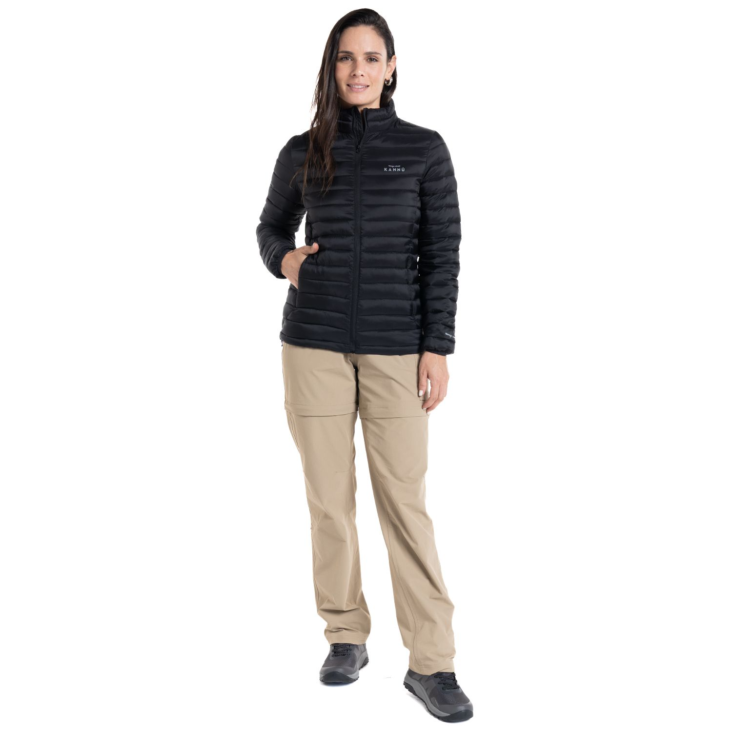 PARKA TÉRMICA KANNU RAHUE MUJER NEGRO