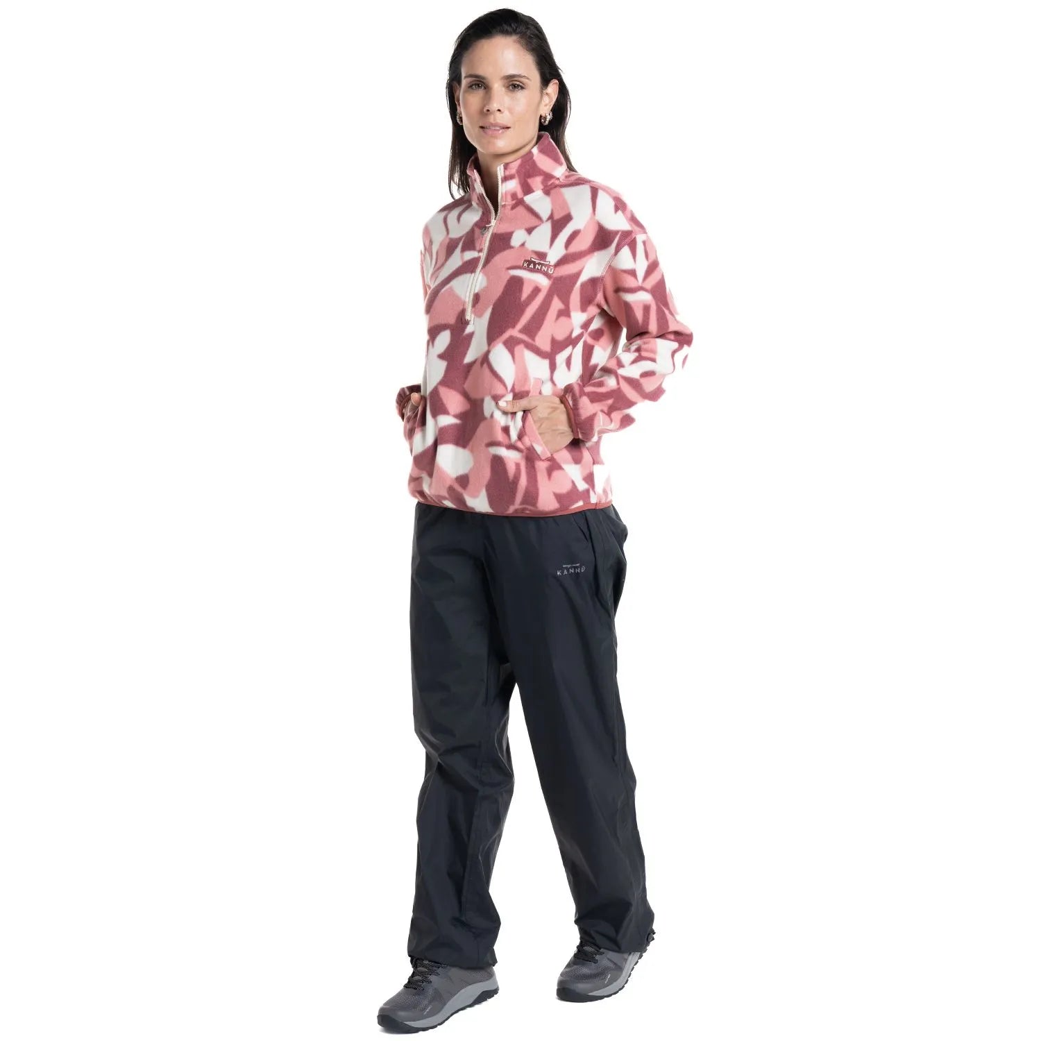PANTALON KANNU UNISEX IMPERMEABLE COYHAIQUE NEGRO