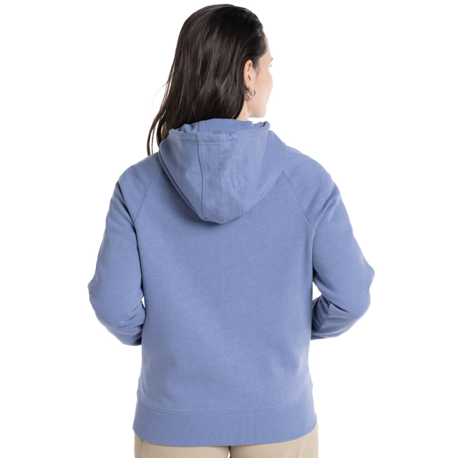 HOODIE KANNU COIGUE FULL ZIP MUJER VIOLETA