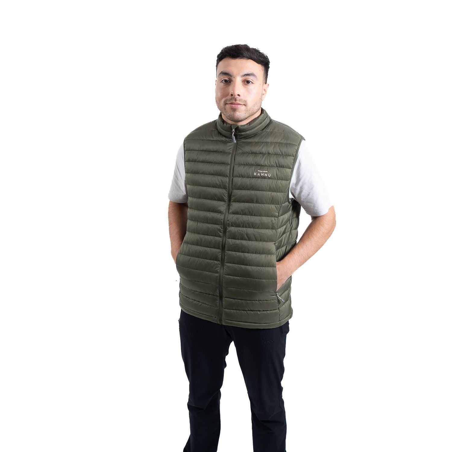 PARKA KANNU VEST RAHUE HOMBRE VERDE MUSGO
