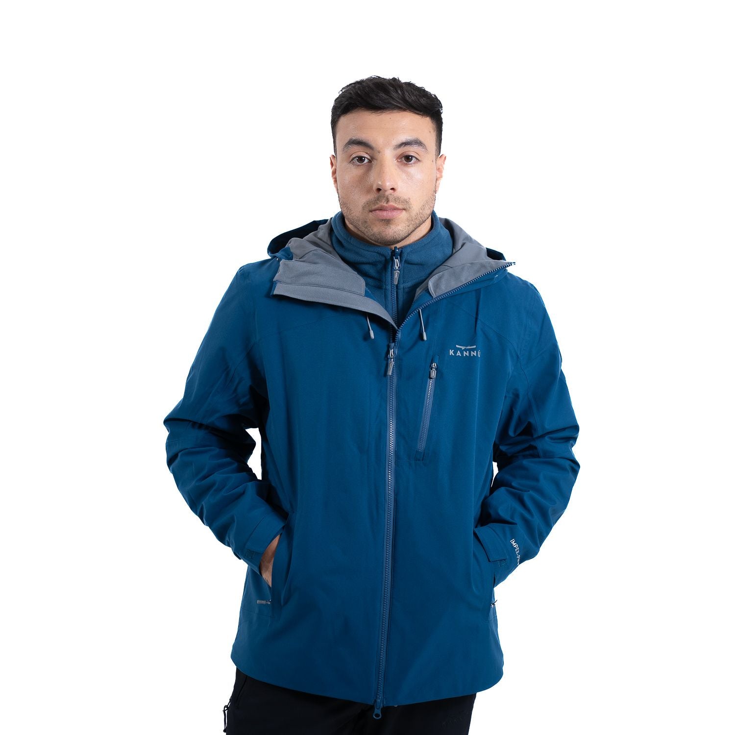 PARKA KANNU SERRANO 3 EN 1 HOMBRE AZUL