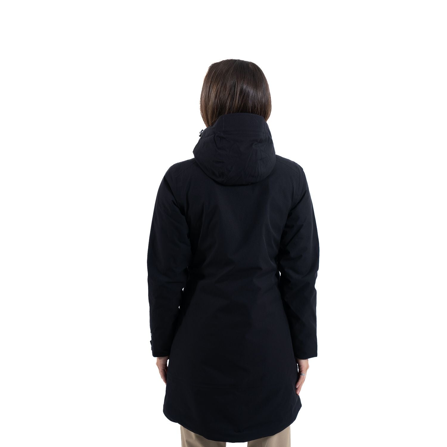 PARKA KANNU TERMICA IMPERMEABLE OCTAY MUJER NEGRO