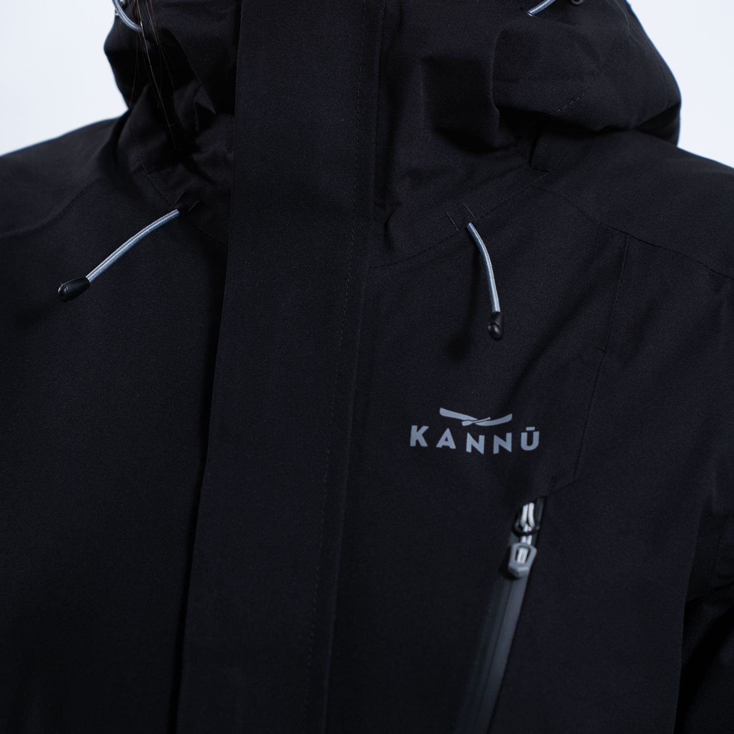 PARKA KANNU TERMICA IMPERMEABLE OCTAY MUJER NEGRO