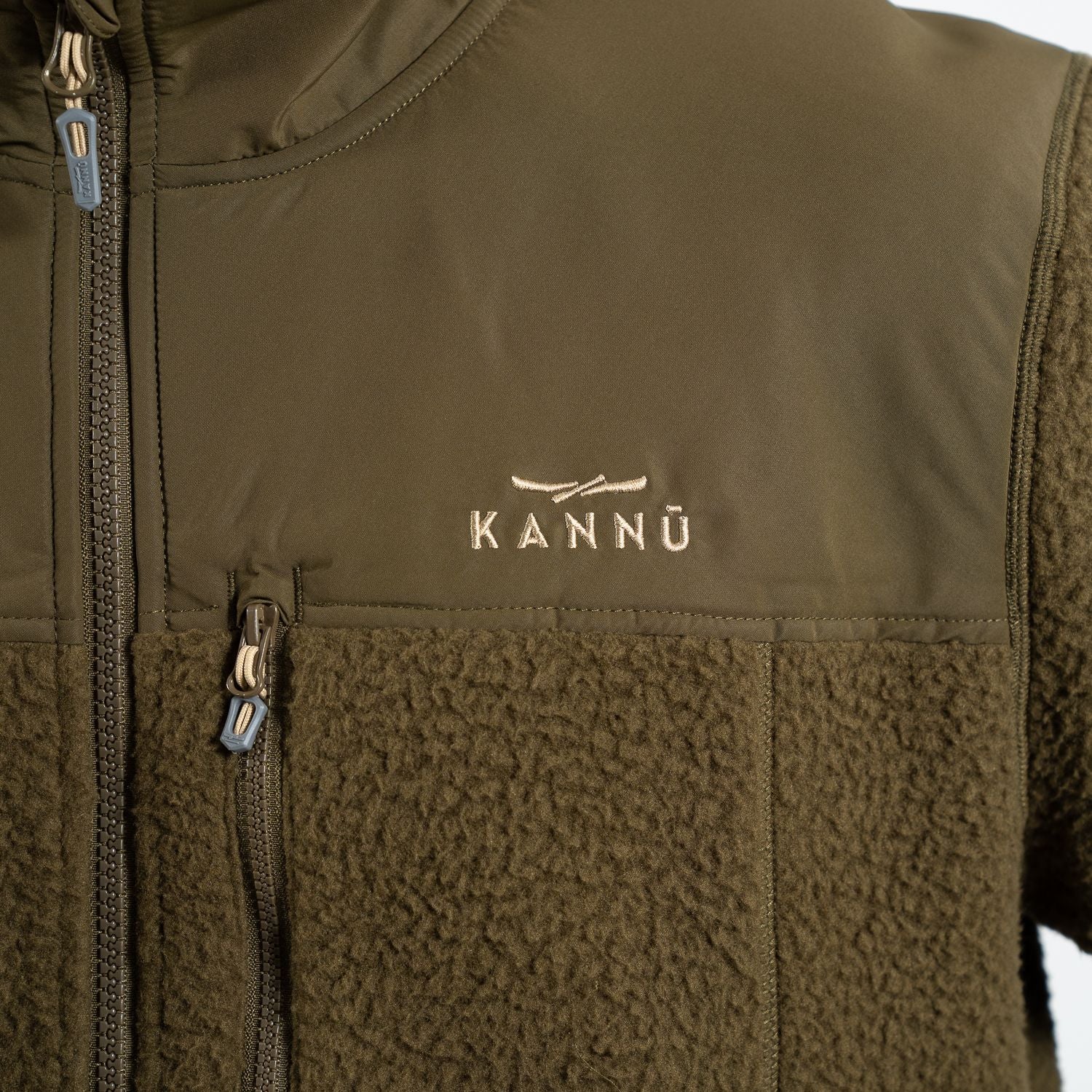 POLAR KANNU NAVARINO HOMBRE VERDE OSCURO