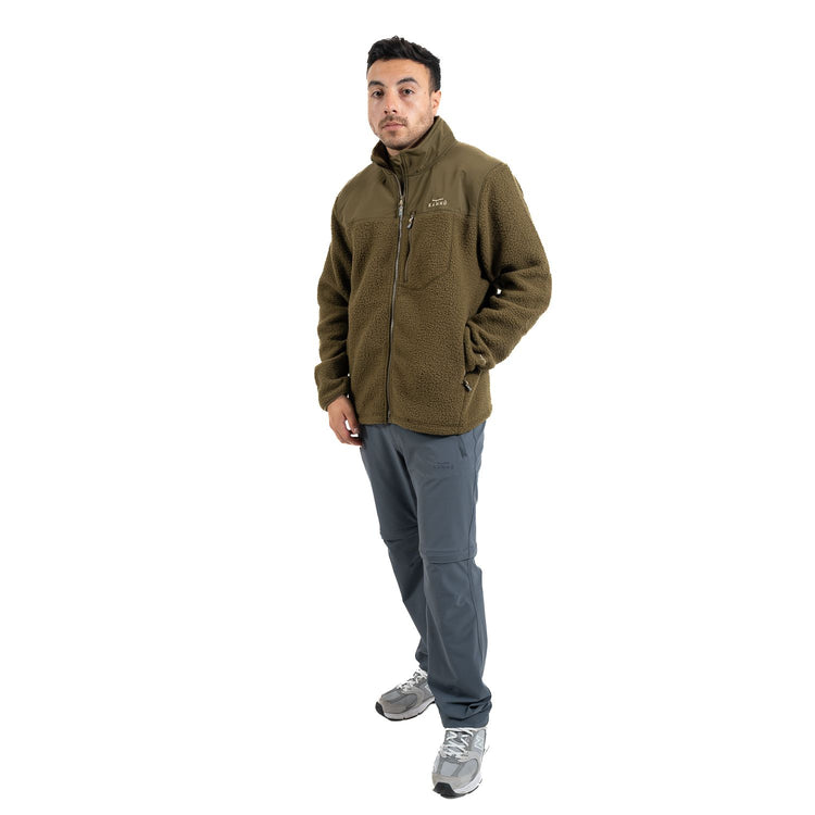 POLAR KANNU NAVARINO HOMBRE VERDE OSCURO