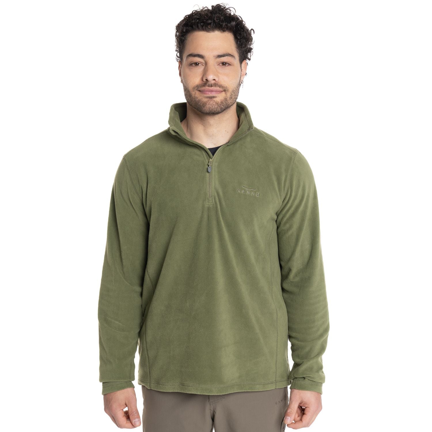POLAR KANNU VALLE DE LA LUNA HOMBRE OLIVA TALLA S