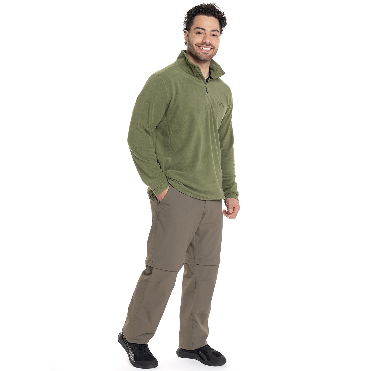 POLAR KANNU VALLE DE LA LUNA HOMBRE OLIVA TALLA S