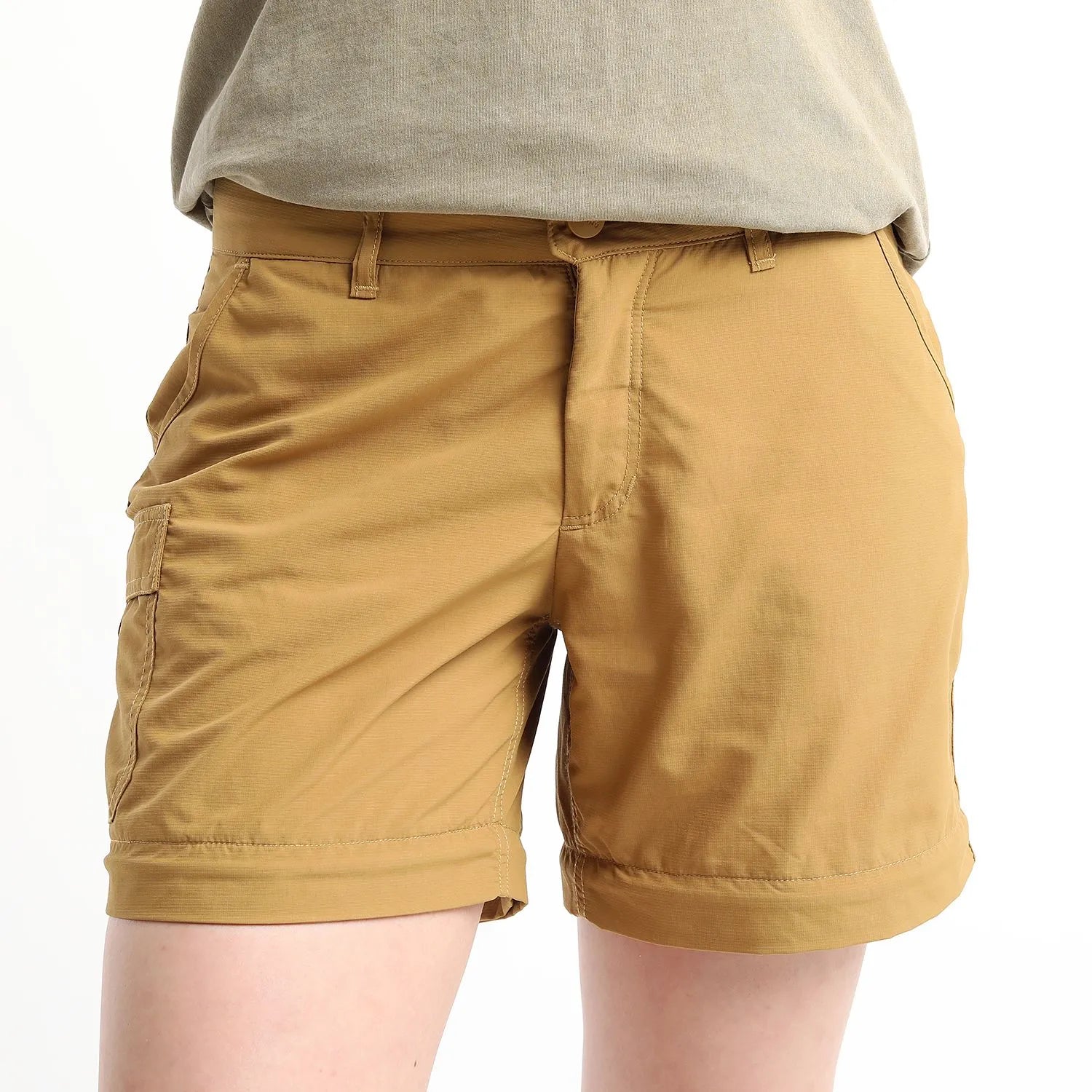 PANTALON KANNU DESMONTABLE MUJER MOSTAZA