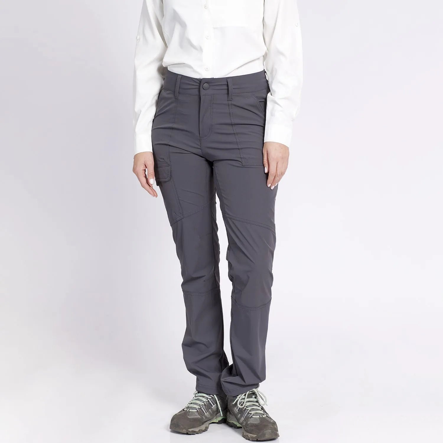 PANTALON KANNU MUJER MULTIBOLSILLO GRIS