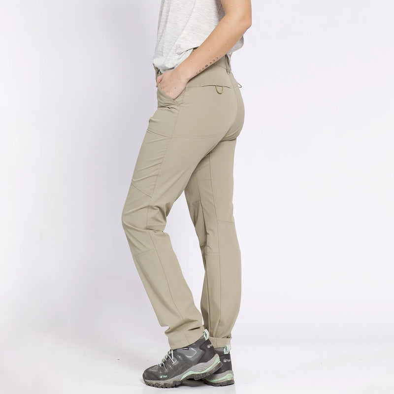 PANTALON KANNU MUJER MULTIBOLSILLO BEIGE TALLA M
