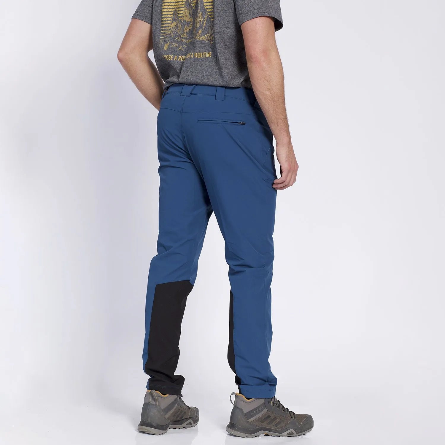 PANTALON KANNU HIKING FORCE KNEE HOMBRE AZUL TALLA 2XL
