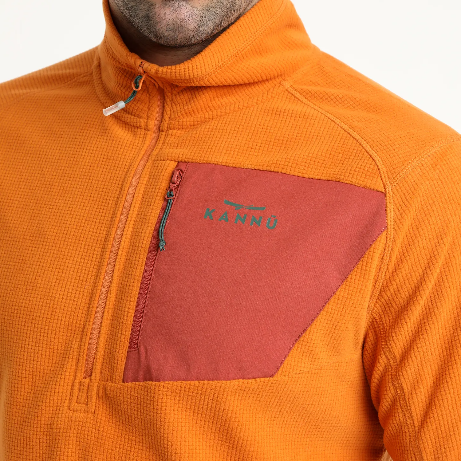 POLAR KANNU CHACABUCO HALF ZIPPER HOMBRE NARANJO