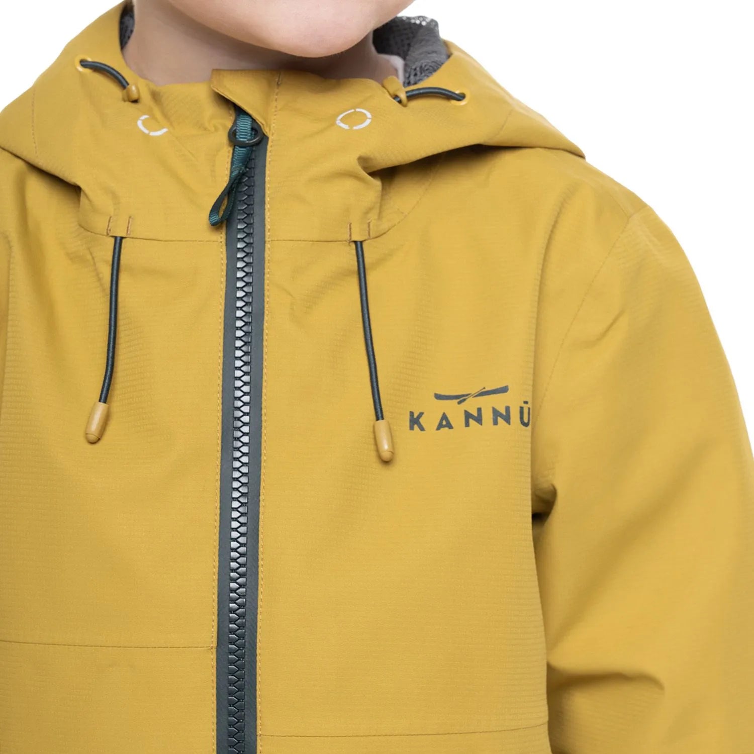 PARKA KANNU IMPERMEABLE MAIHUE BOYS MOSTAZA