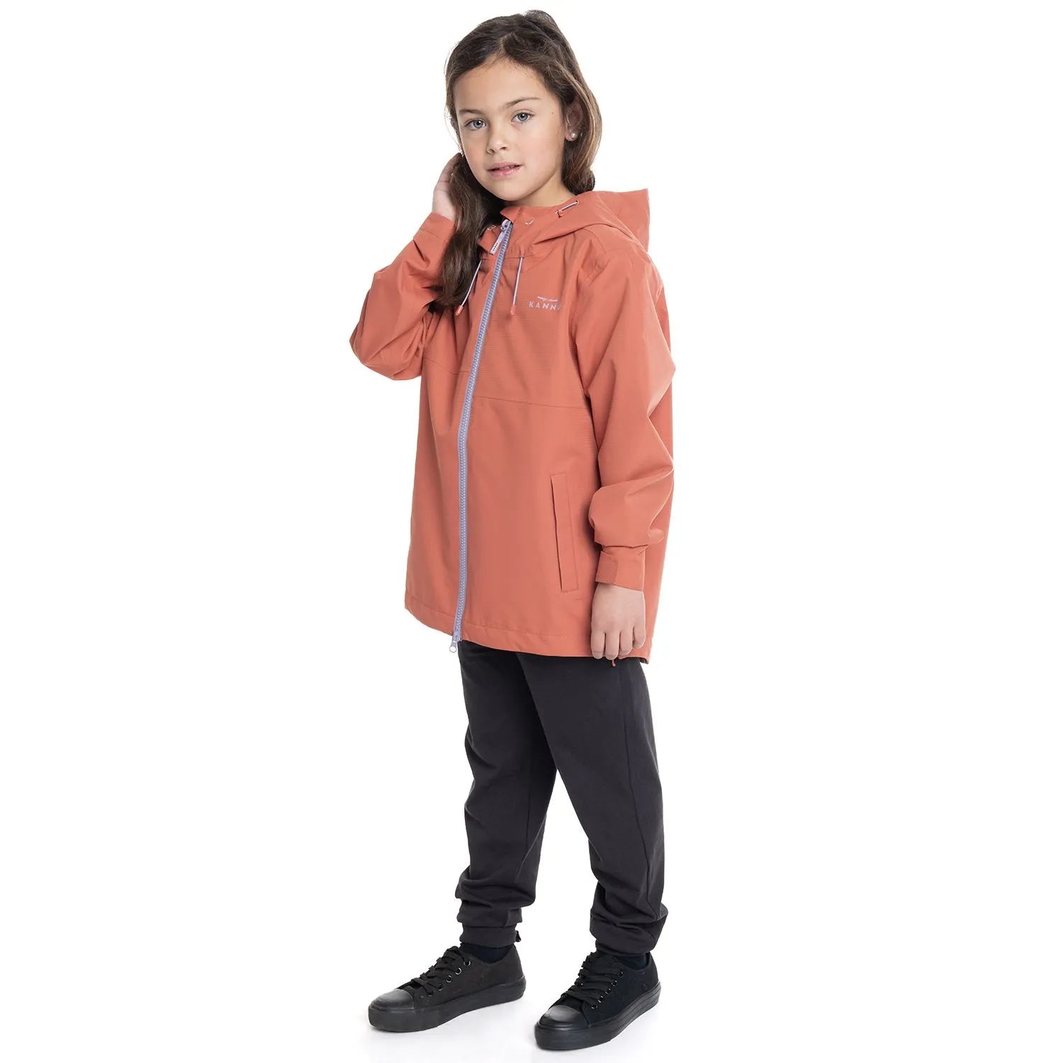 PARKA KANNU IMPERMEABLE MAIHUE GIRLS TERRACOTA