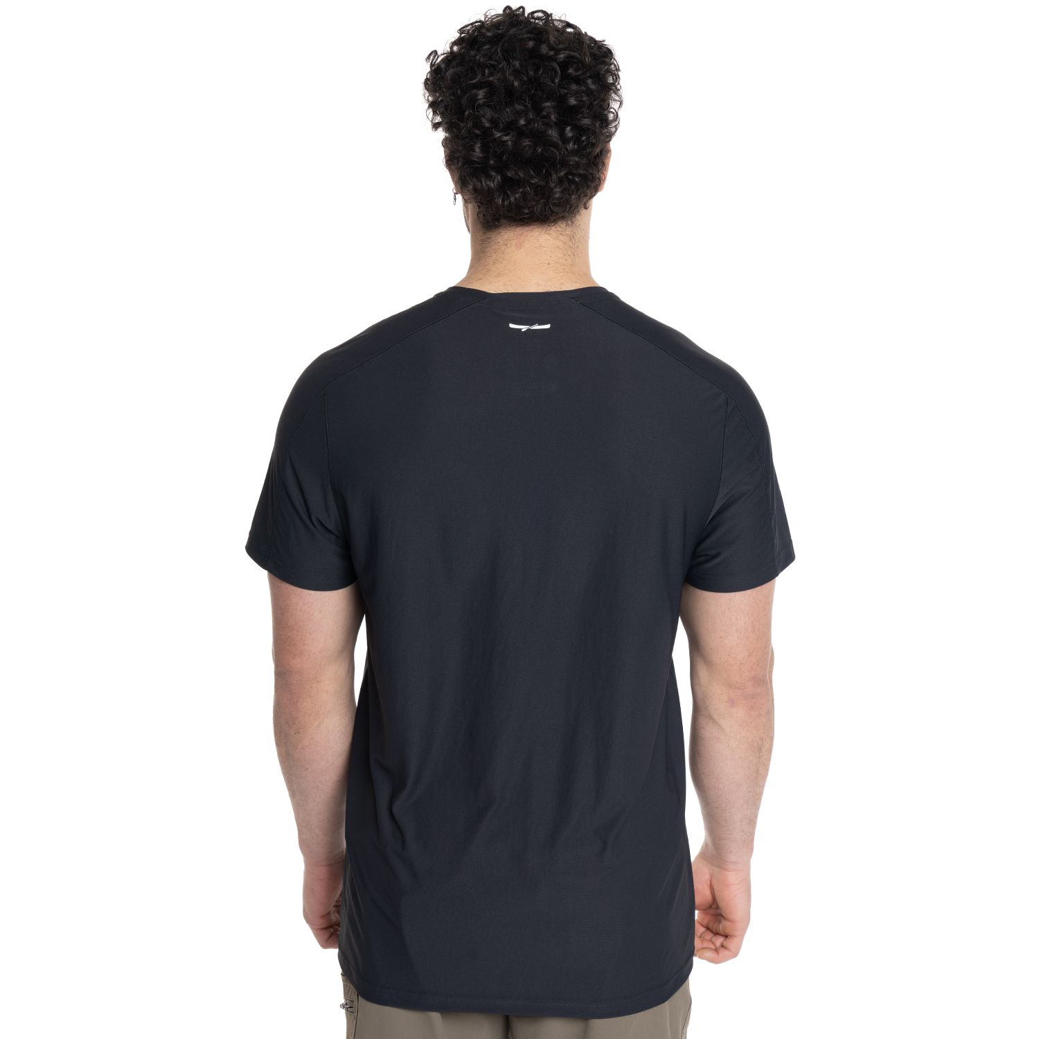 POLERA KANNU M/C TORRECILLAS HOMBRE NEGRO
