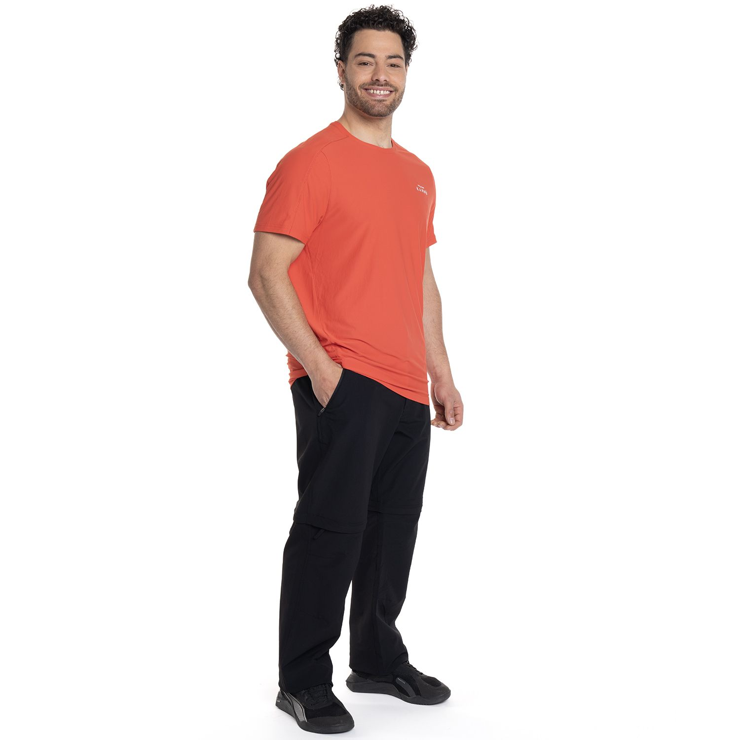 POLERA KANNU M/C TORRECILLAS HOMBRE ROJO