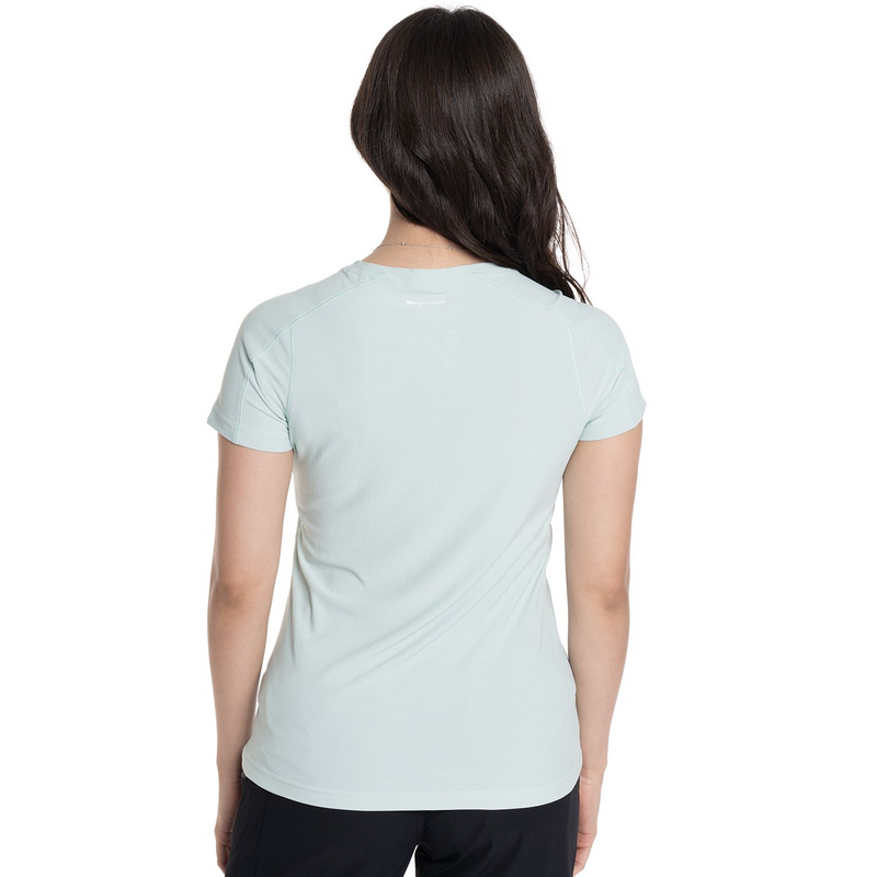 POLERA KANNU M/C TORRECILLAS MUJER VERDE AGUA