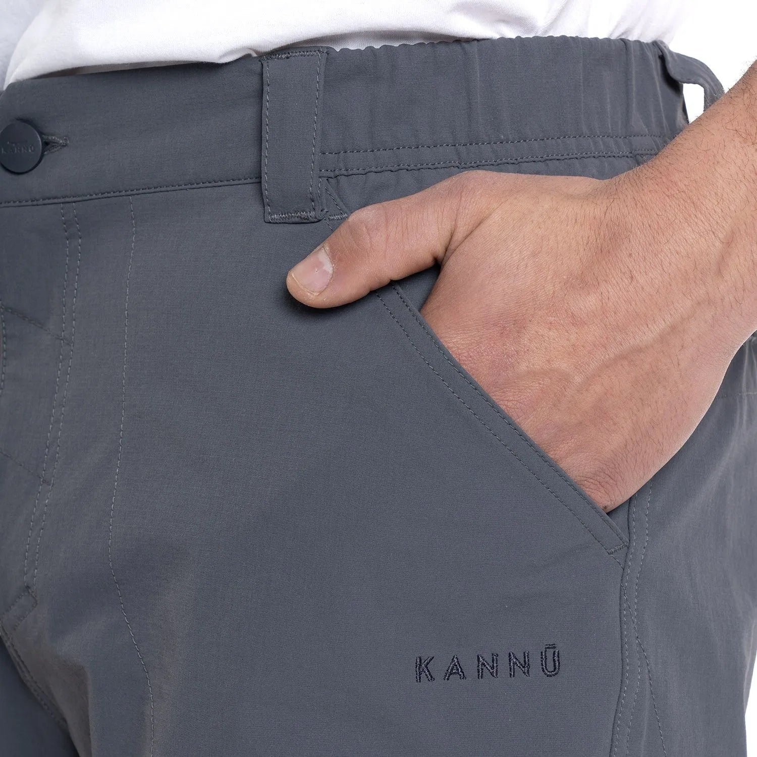 PANTALON KANNU HOMBRE MULTIBOLSILLO GRIS