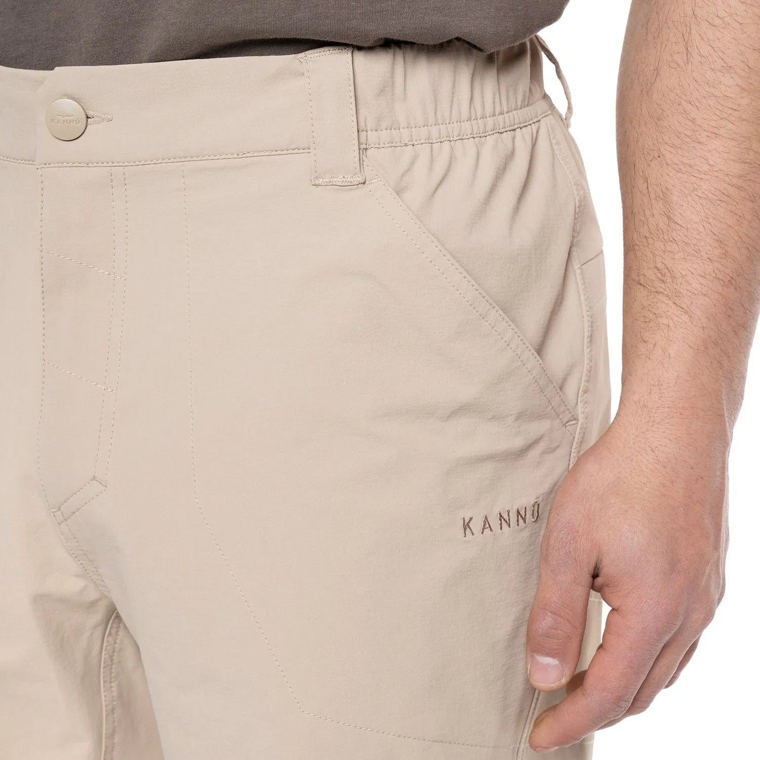PANTALON KANNU HOMBRE MULTIBOLSILLO BEIGE