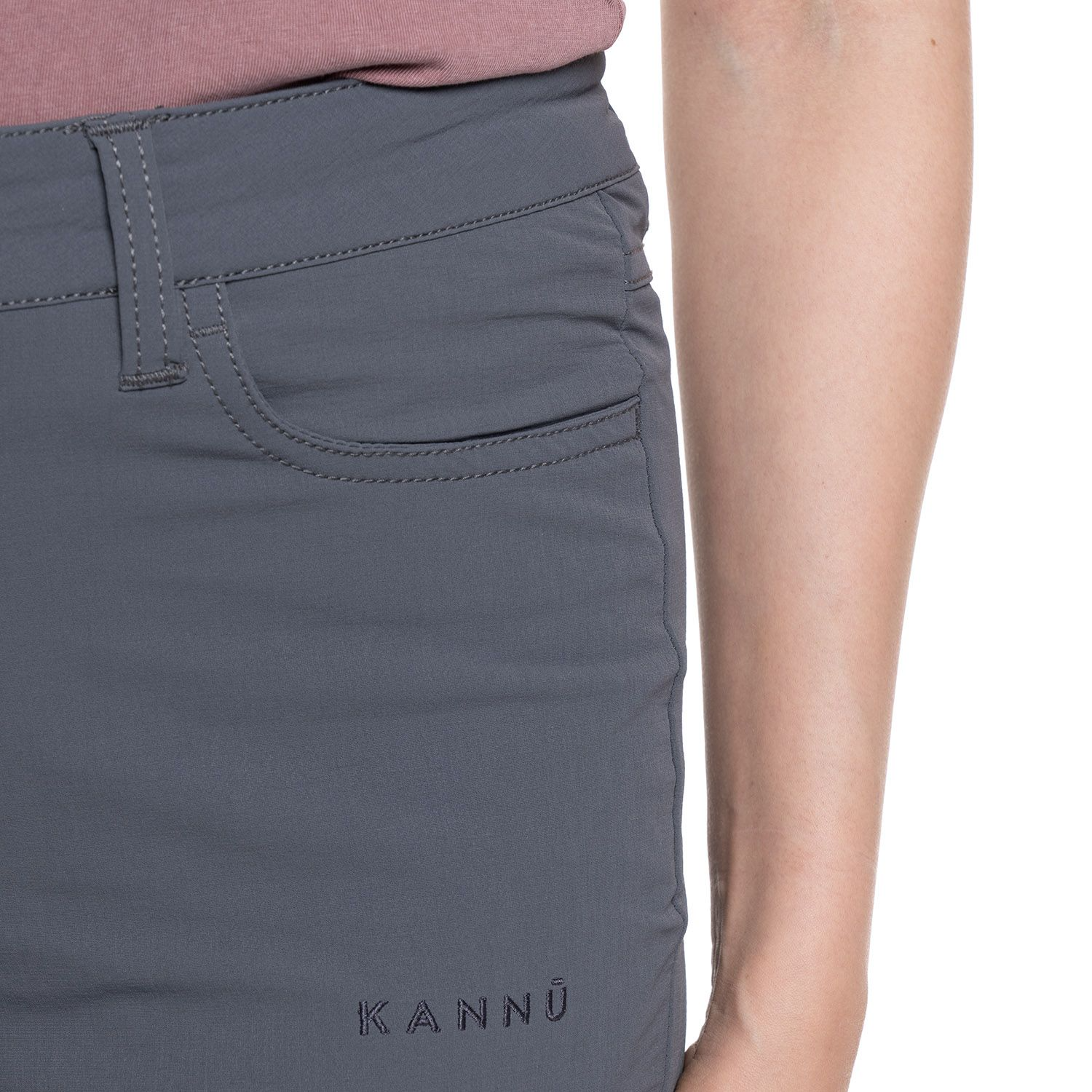 PANTALON KANNU MUJER SAUCO GRIS