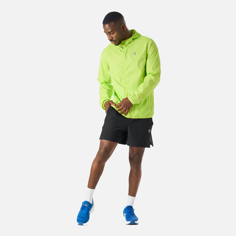 CORTAVIENTO HOMBRE VULCANO BUILT TO MOVE WINDBREAKER JACKET VERDE LIMA