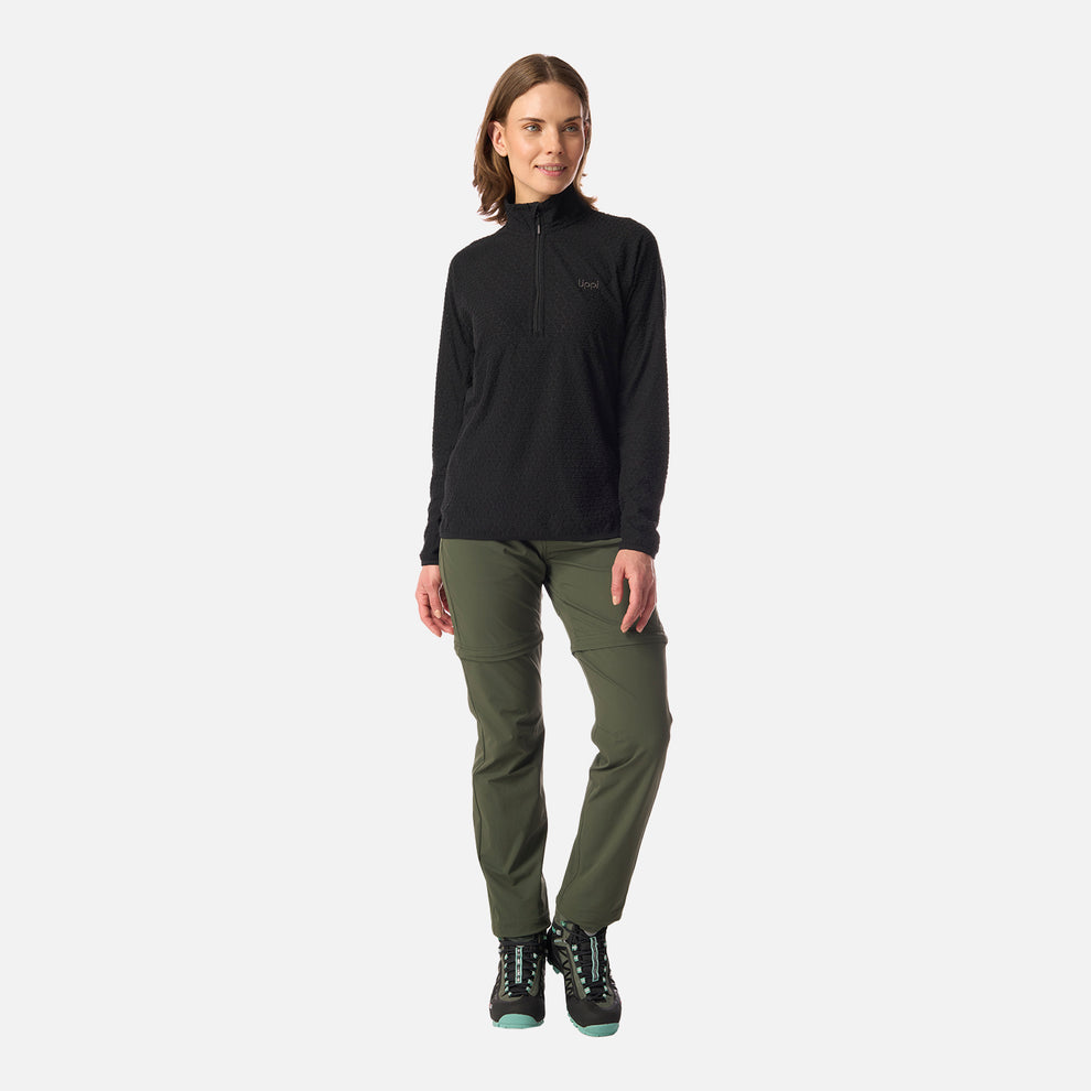 PANTALON MUJER LENNOX QDRY MIX2 LIPPI VERDE MILITAR