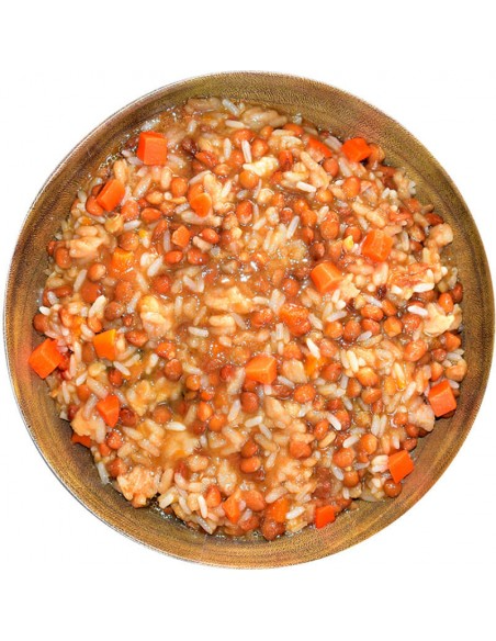 RACIÓN DAFF MRE LENTEJAS GUISADAS | 260 GRS