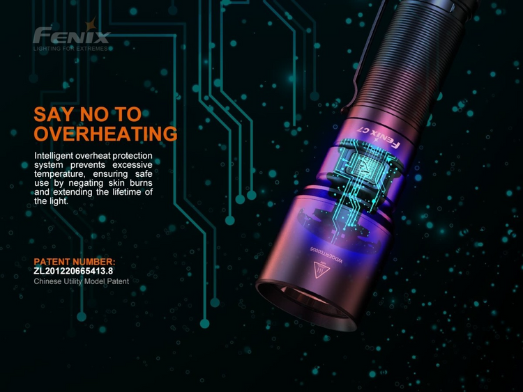 LINTERNA FENIX C7 USB | 3000 LUMENES