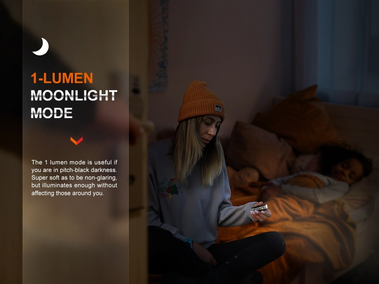 FENIX E18R V2.0 BLACK | 1200 LUMENES