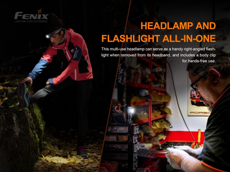 FENIX HM50R V2.0 USB | 700 LUMENES
