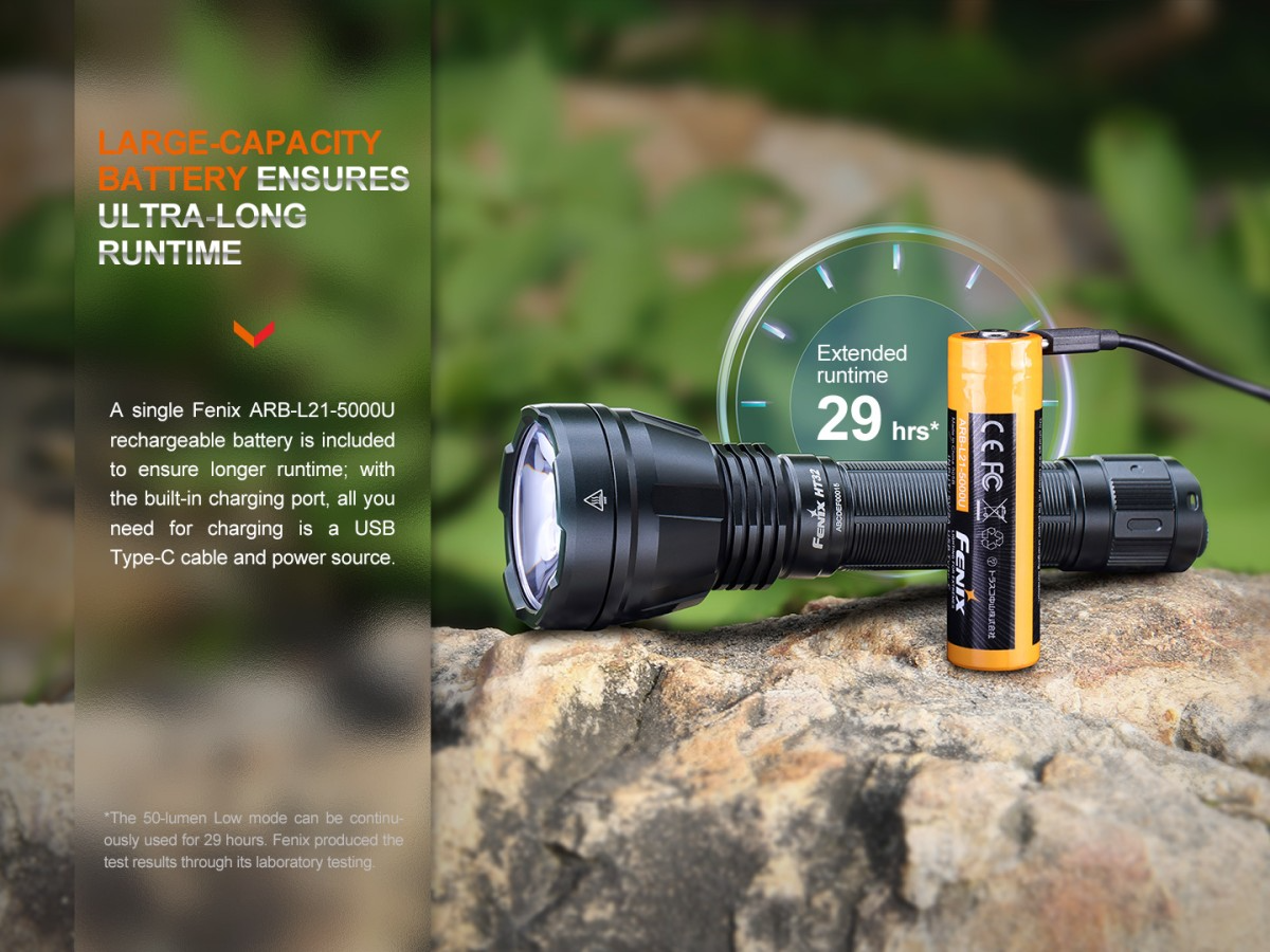 LINTERNA FENIX HT32 | 2500 LUMENS