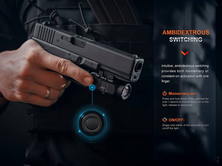 LINTERNA PISTOLA FENIX GL06-365 | 600 LUMENS