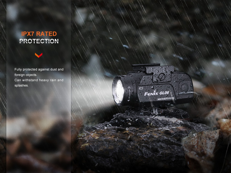 LINTERNA PISTOLA FENIX GL06-365 | 600 LUMENS