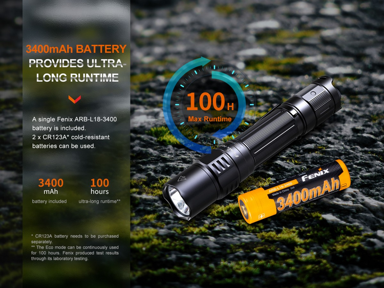 LINTERNA TACTICA FENIX PD35R USB | 1700 LUMENS