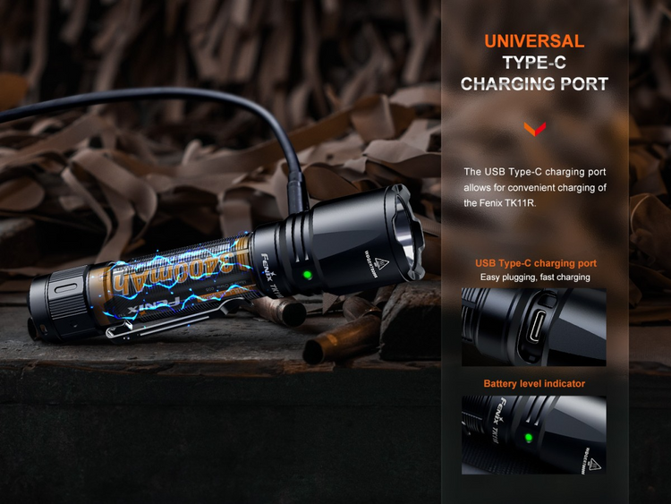 FENIX TK11R USB | 1600 LUMENES