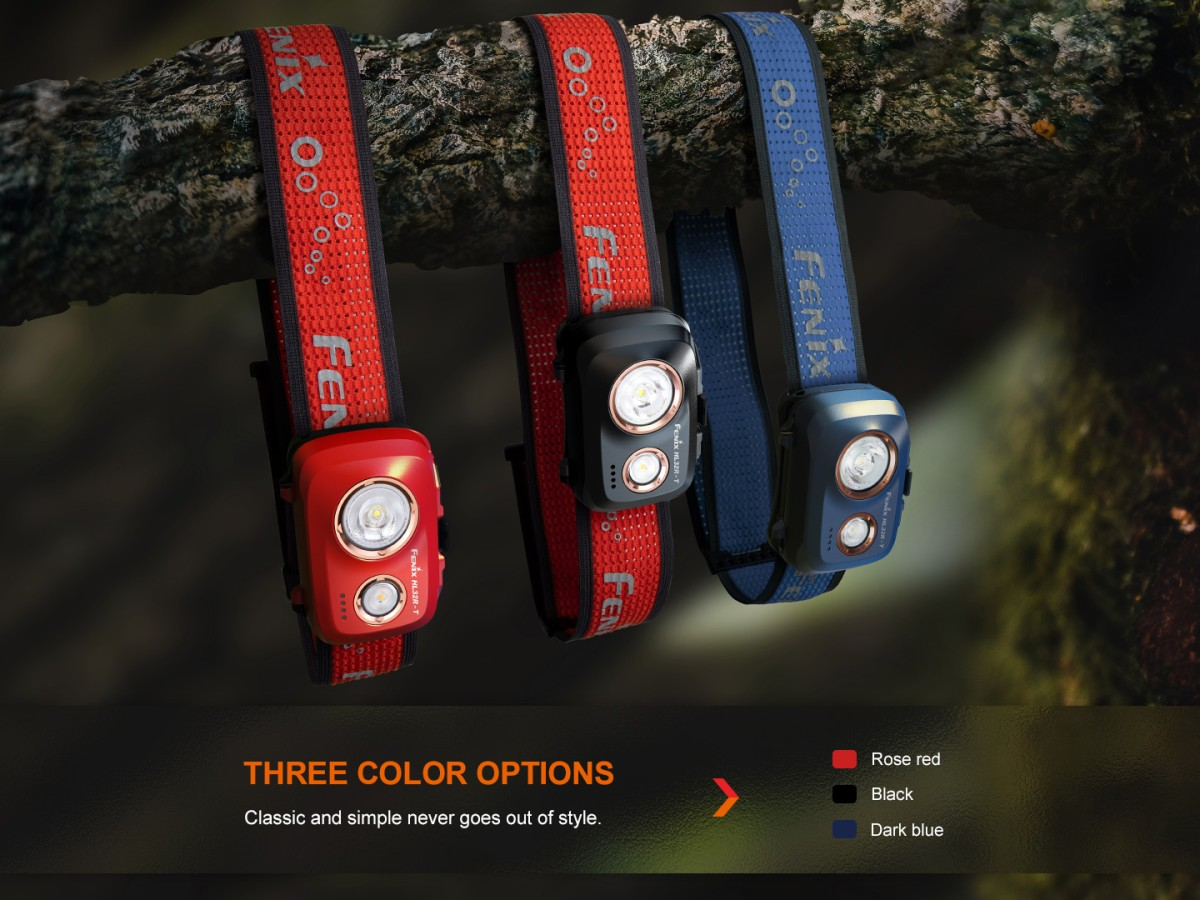 FENIX HL32R-T USB ROJO | 800 LUMENES