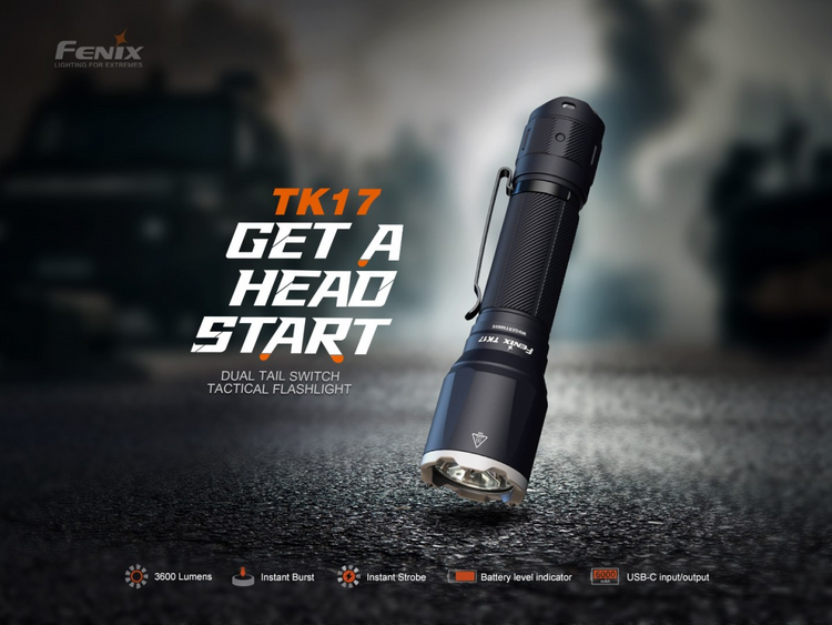 FENIX TK17 | 3600 LÚMENES