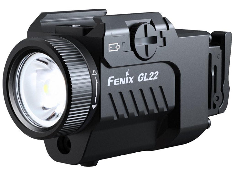 LINTERNA PARA PISTOLA FENIX GL22 NEGRO