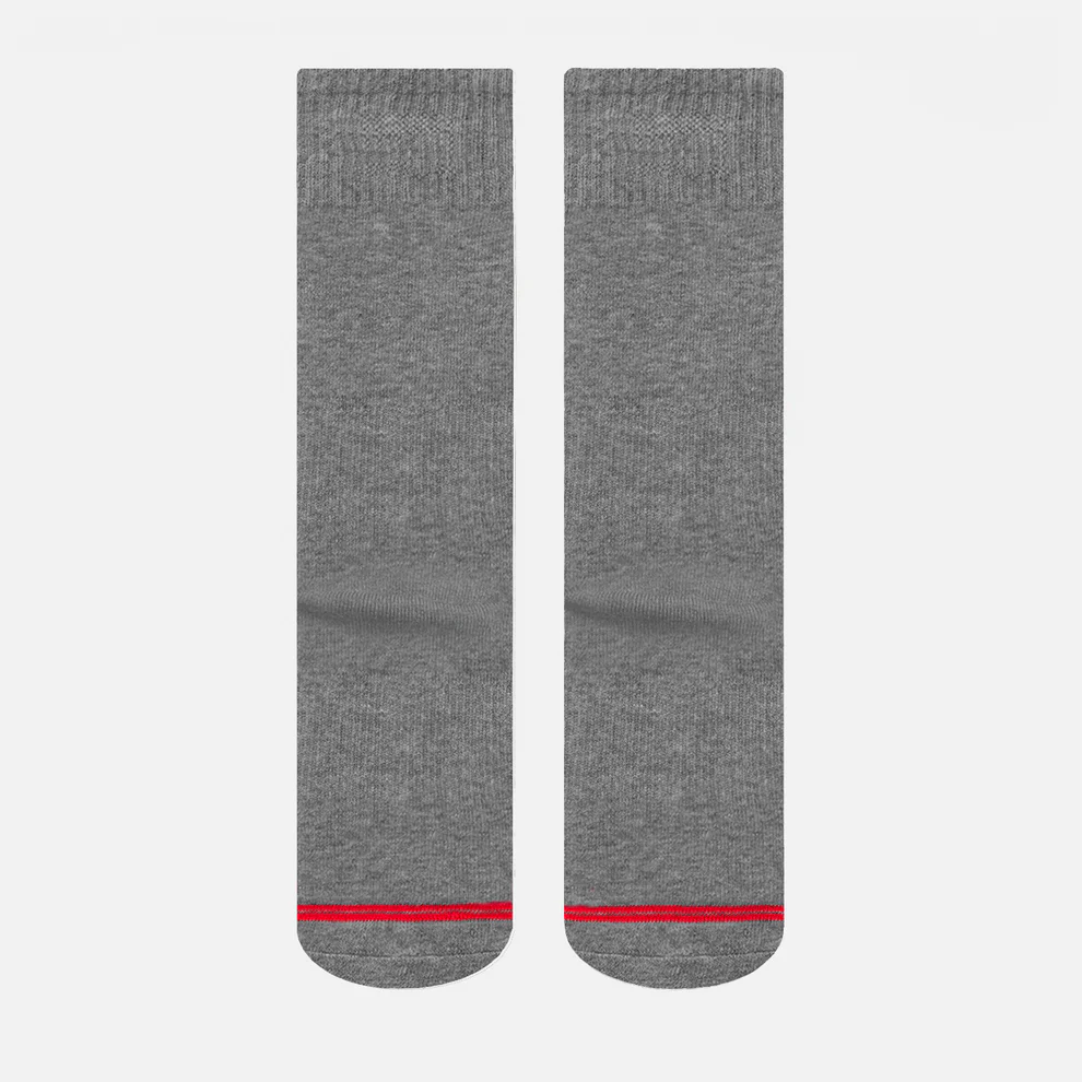 CALCETINES LOGO LIPPI PACK MID GRIS L