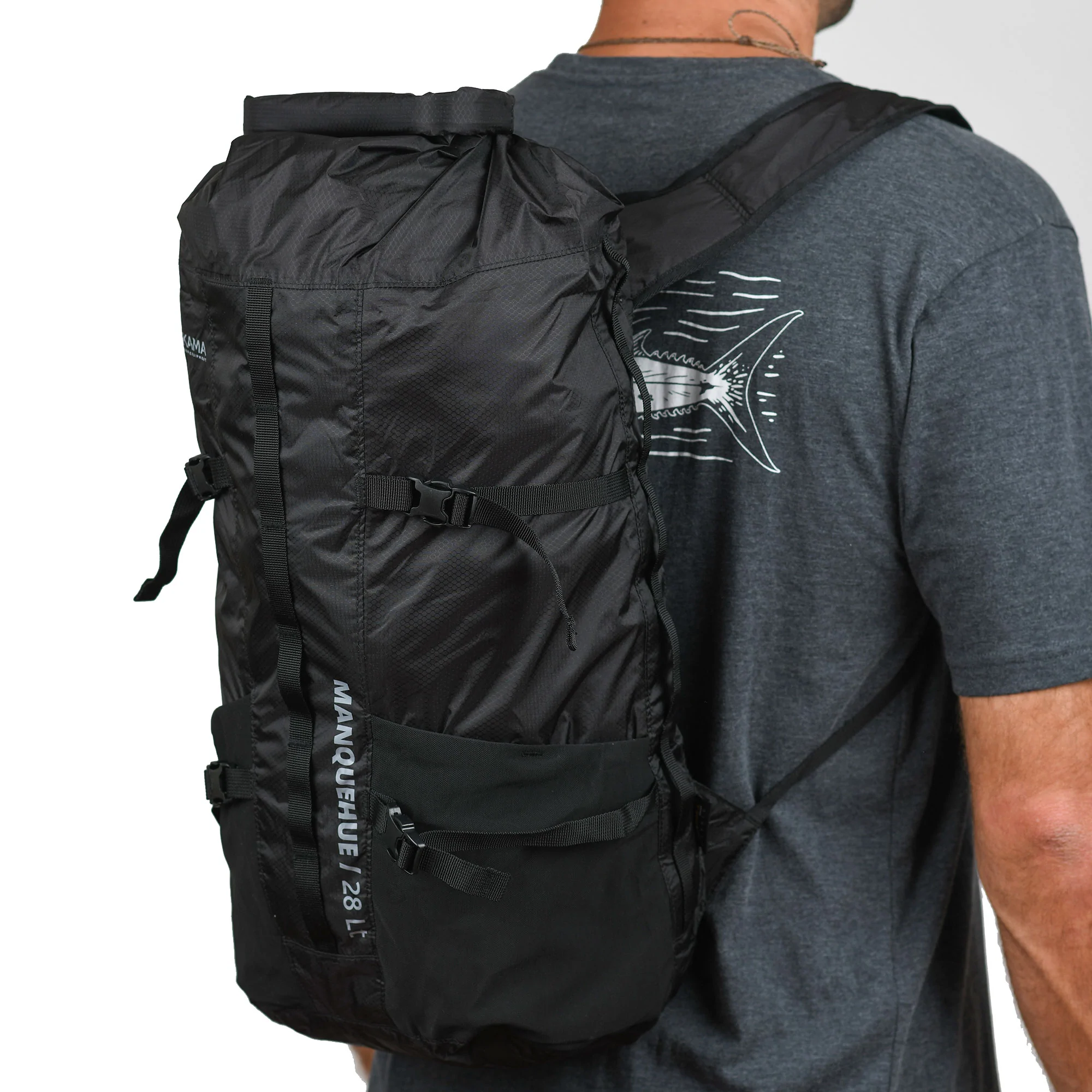 MOCHILA SECA PLEGABLE MANQUEHUE 28 LTS