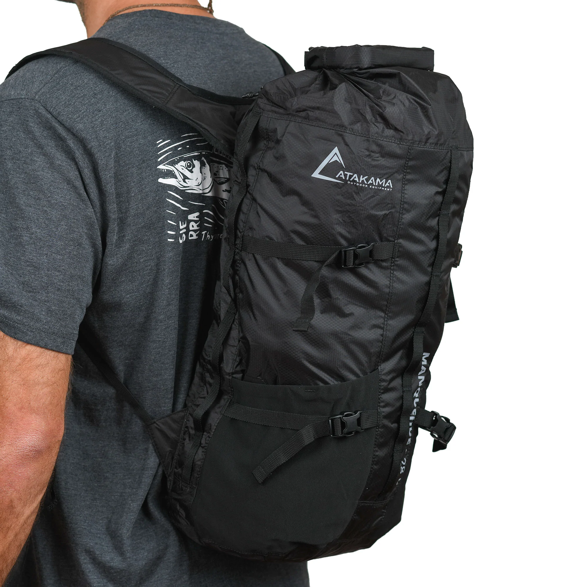 MOCHILA SECA PLEGABLE MANQUEHUE 28 LTS