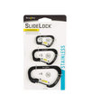 MOSQUETONES SLIDELOCK 3PACK