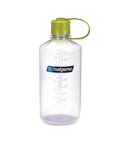 BOTELLA NALGENE NARROW MOUTH SUSTAIN CLEAR W/GREEN CLOS 32OZ