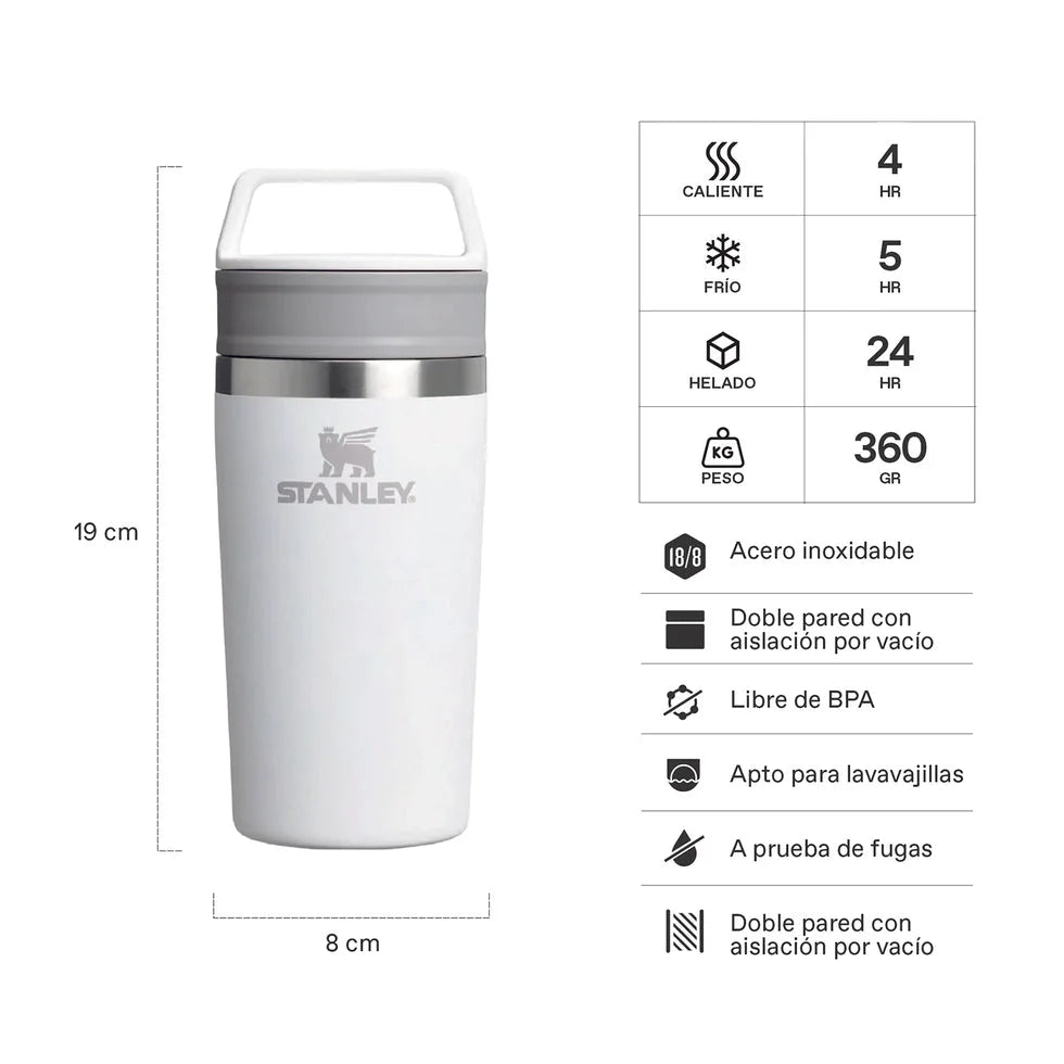 TERMO STANLEY CAFE-TO-GO MUG 12OZ FROST
