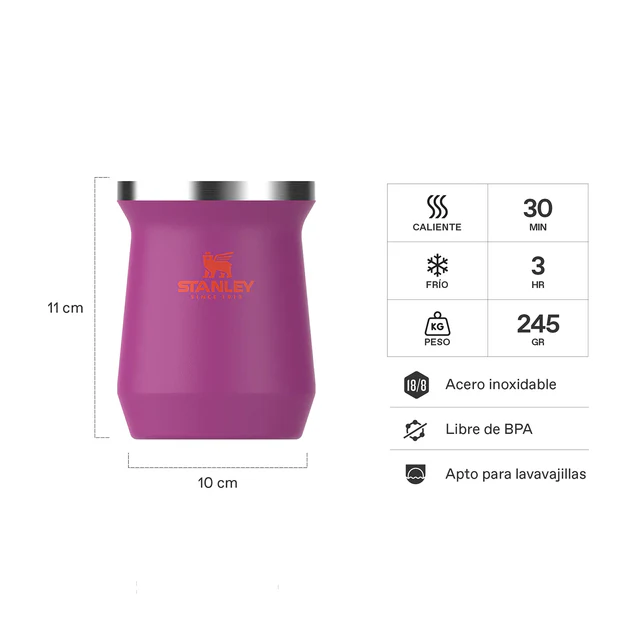 MATE STANLEY CLASSIC VIVID VIOLET 236ML