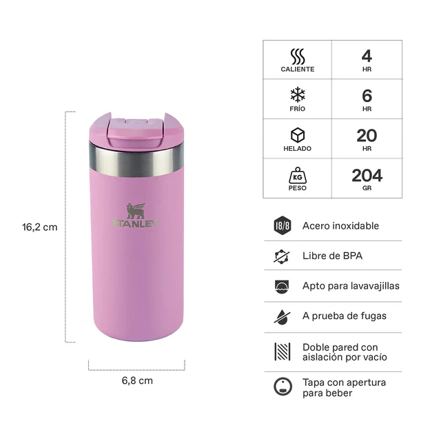 BOTELLA STANLEY TRANSIT AEROLIGHT 354ML LILAC